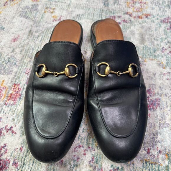 Gucci Princetown Mule Loafers - Picture 11 of 11